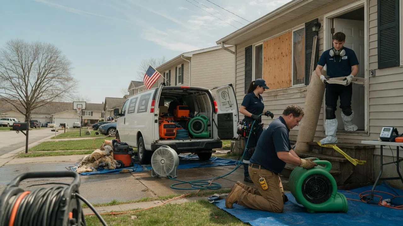 Water Damage Restoration in Forgan, OK near me